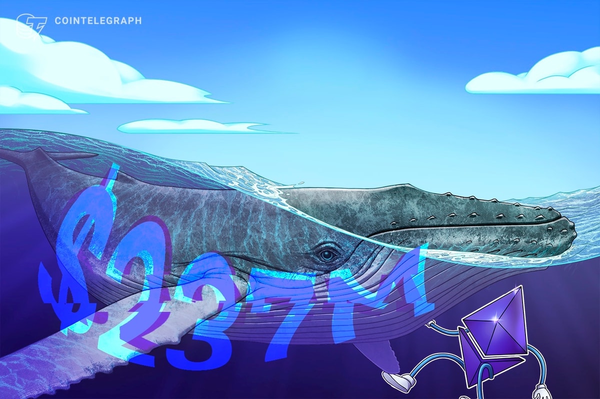 Ethereum Faces 25% Price Drop as $237M Whale Moves ETH to Exchanges
