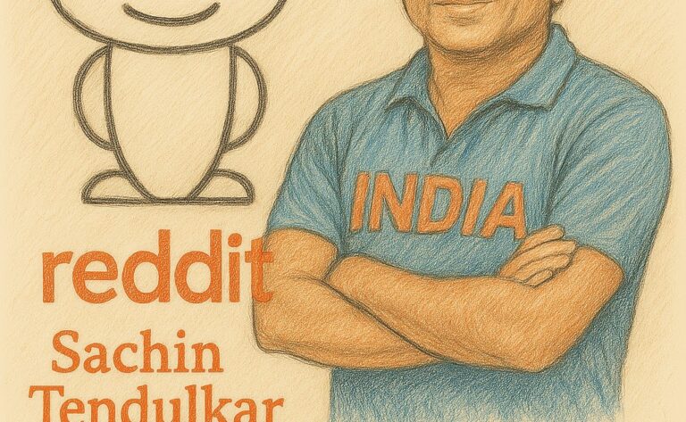 Sachin Tendulkar Joins Reddit as Brand Ambassador: Cricket Legend’s New Role