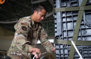 374 LRS Readies Cargo Bundles for Airdrop Operations in REFORPAC 2025