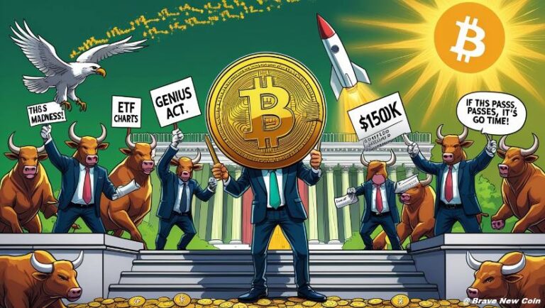 Bitcoin Price Prediction: Analyst Sees $150K Surge Amid GENIUS Act Buzz