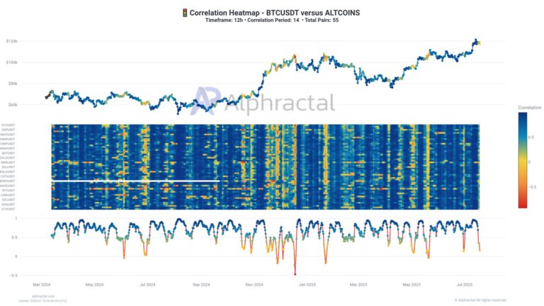 Bitcoin’s Impact on Altcoin Rally: On-Chain Data Reveals Market Uncertainty