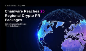 Chainwire Launches 25 Regional PR Packages for Localized Crypto Coverage