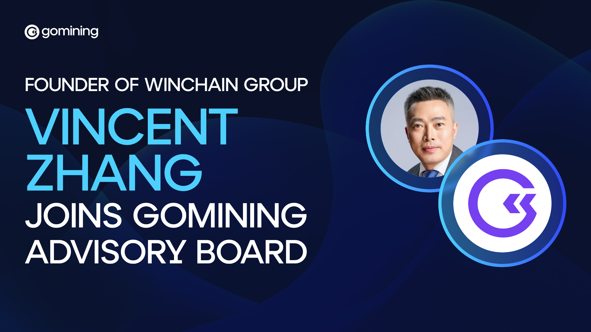 GoMining Appoints Vincent Zhang to Boost Sustainable Bitcoin Mining Efforts