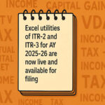 ITR-2 & ITR-3 Excel Utility Released: File Your Capital Gains & Crypto Taxes!