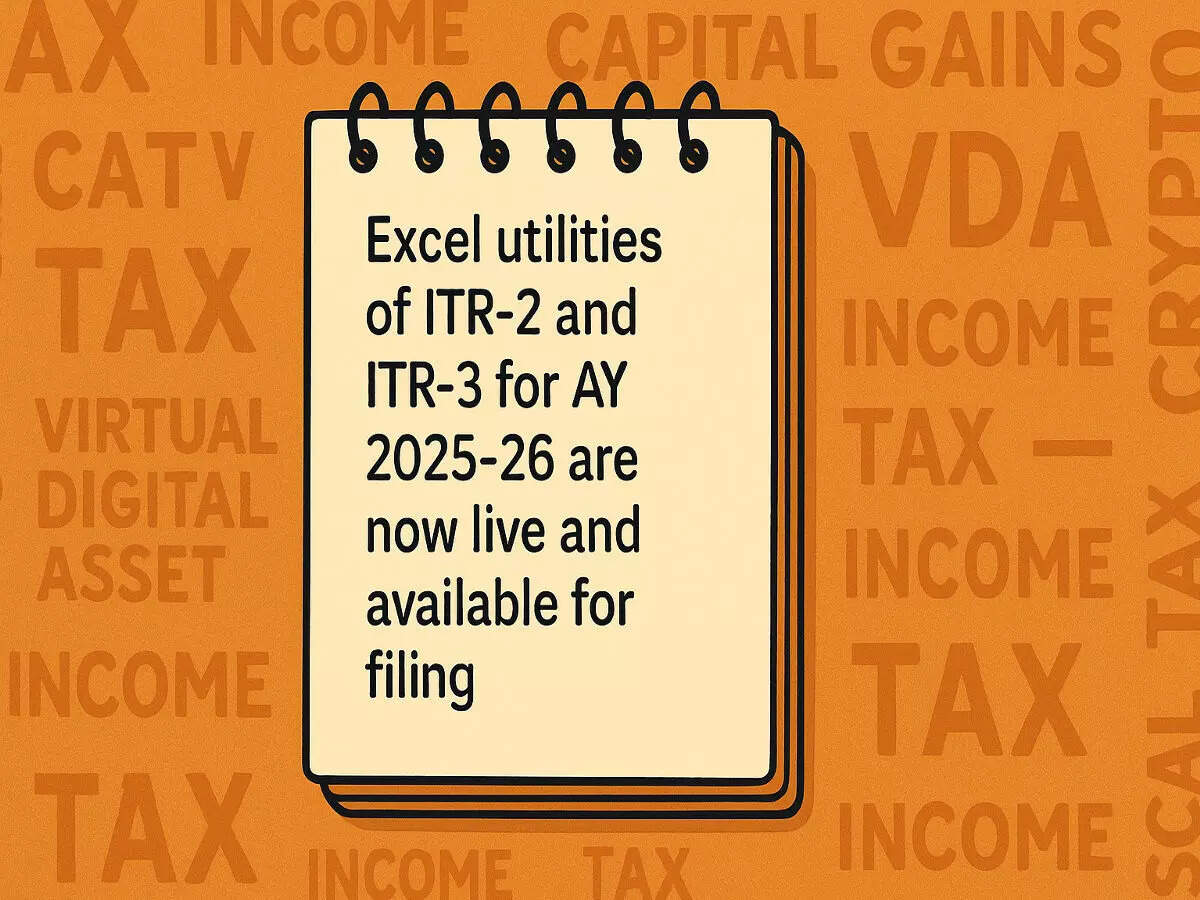 ITR-2 & ITR-3 Excel Utility Released: File Your Capital Gains & Crypto Taxes!