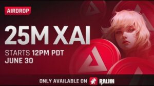 Raijin Unveils $25M $XAI Airdrop for Vanguard & Legendary NFT Holders!