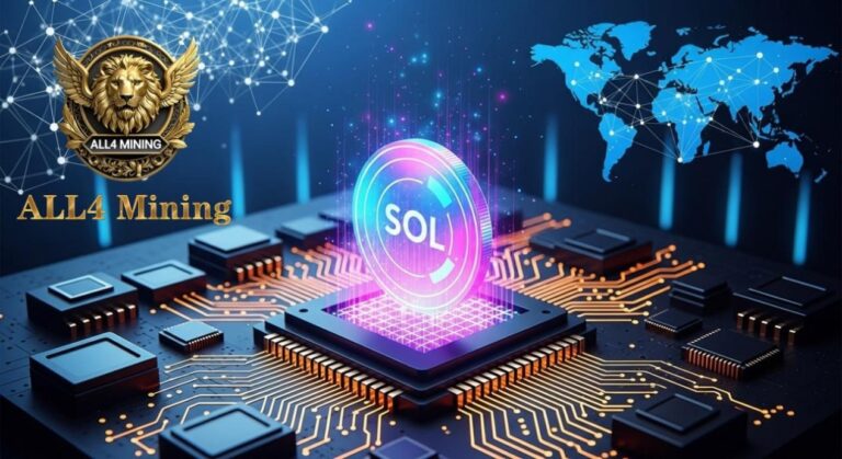 Solana (SOL) Soars to $170 as ALL4 Mining Revolutionizes Crypto Investing
