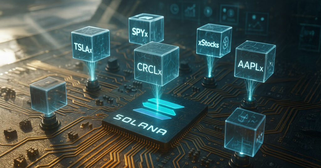 Solana Tokenized Stocks Hit $100M in a Month, But DeFi Adoption Lags