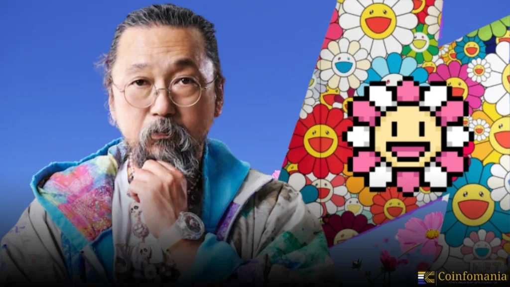 Takashi Murakami Launches ‘108 Flowers’ NFTs on Base Amid Price Decline