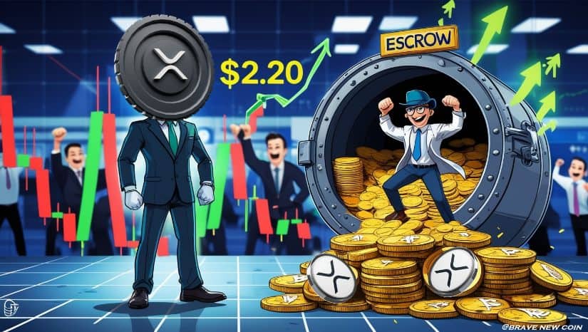 XRP Surges Above $2.20 as Ripple Releases 500M Tokens in July